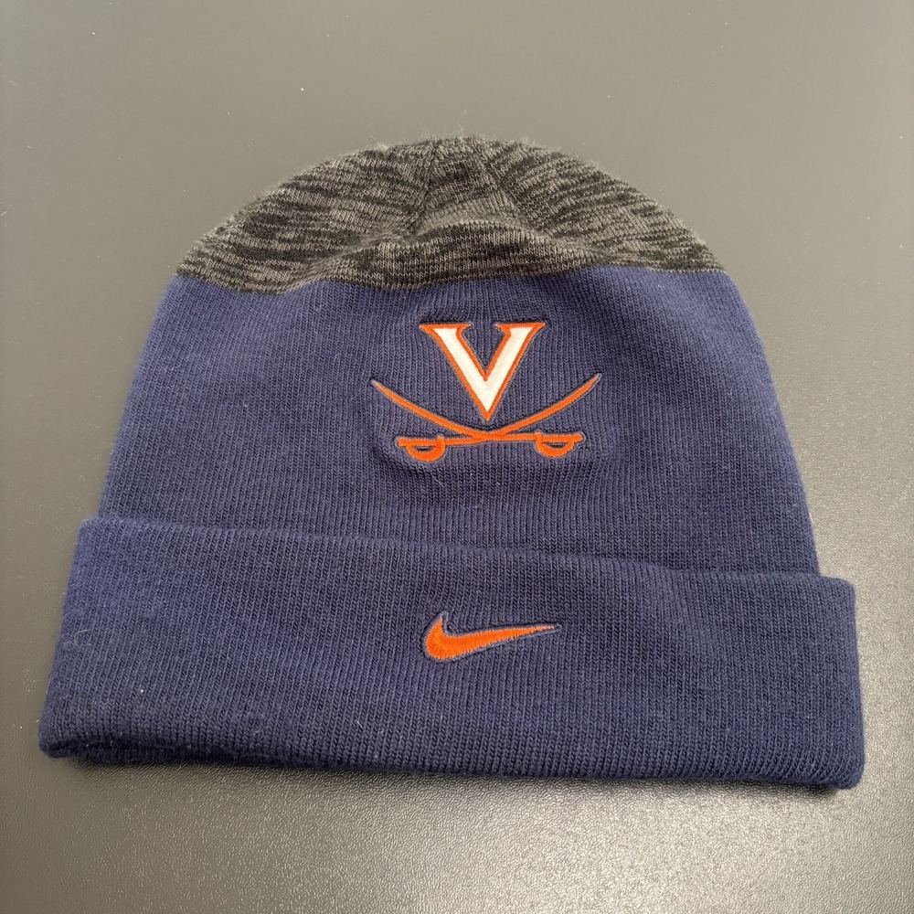 University of‎ Virginia Nike Beanie Hat One Size Fits Most Cuffed Cavaliers UVA